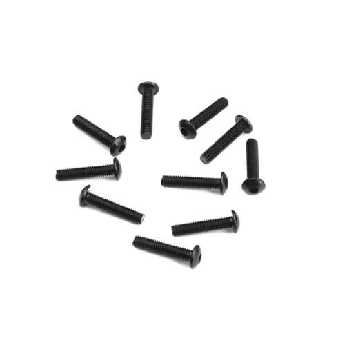TKR1405 – M3x14mm Button Head Screws (black, 10pcs)