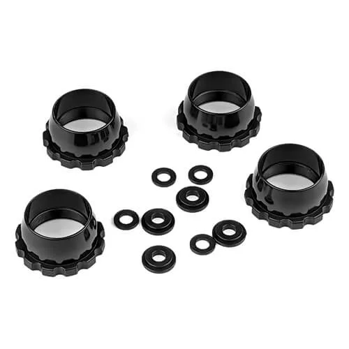 TKR6730 – Shock Adjustment Collar and Guide Set (for 16mm springs, 13mm shocks)