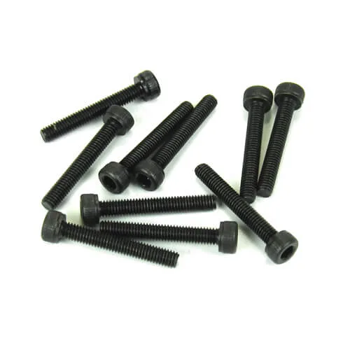 TKR1529 – 3x20mm Cap Head Screws (black, 10pcs)