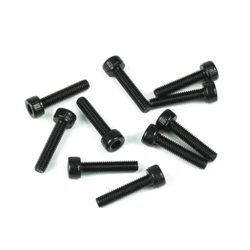 TKR1523 – M3x10mm Cap Head Screws (black, 10pcs)