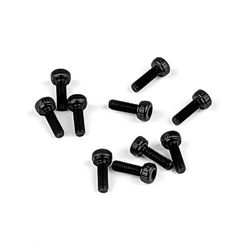 TKR1265 – M2x6mm Cap Head Screws (black, 10pcs)